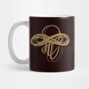 Marathi Text Me I am Infinite Gold Mug